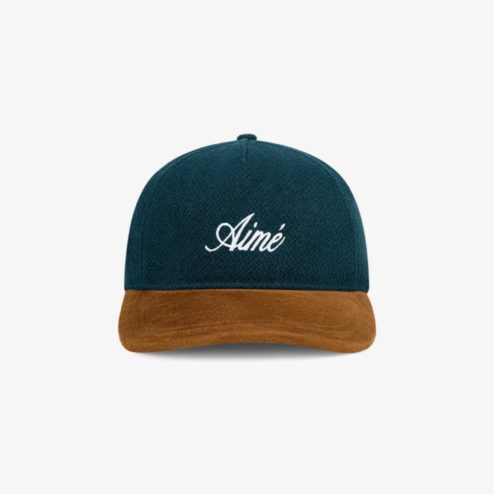 Aime Leon Dore Moleskin Suede Brim Country Hat, Pine Green/Brown, NWT - Picture 1 of 10